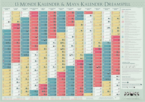 13 Monde Kalender Maya Kalender Dreamspell
